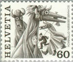 Swiss stamp